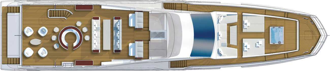 Azimut Grande 35 METRI - Flybridge