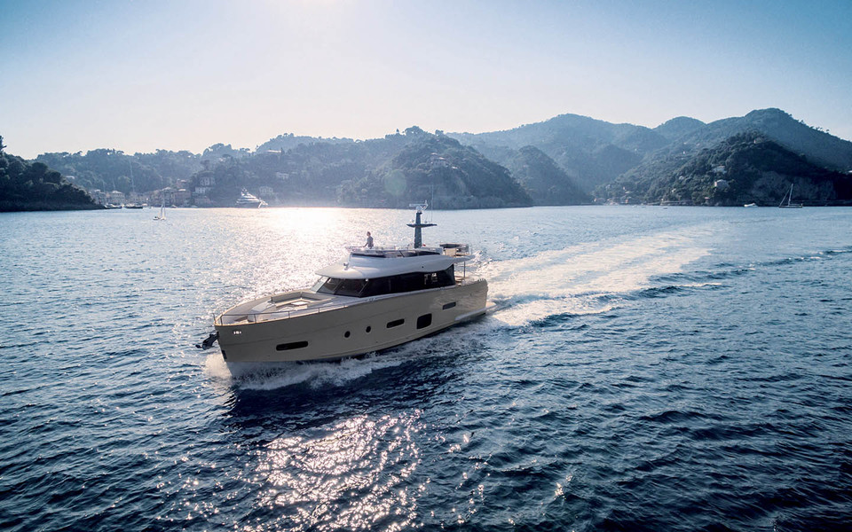 The Italian long range yacht